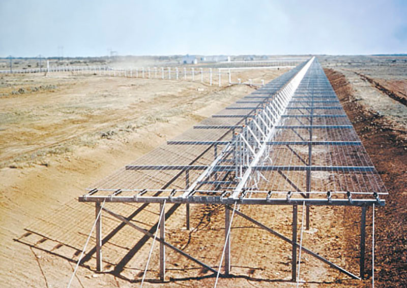 Antena terrestre del proyecto Space Fence. Foto: Wikipedia.